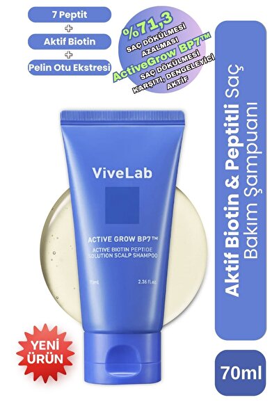 ViveLab Active Biotin Solution Saç Dökülmesine Karşı Şampuan 70 ml