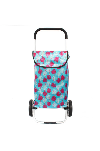 Master Geantă de cumpărături cu cărucior, Master, 2 roți, 45 l, albastră