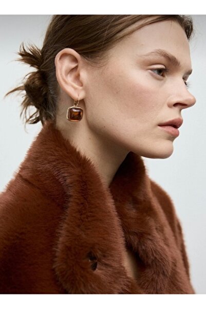 Charmist Çelik mng kahve Bety küpe