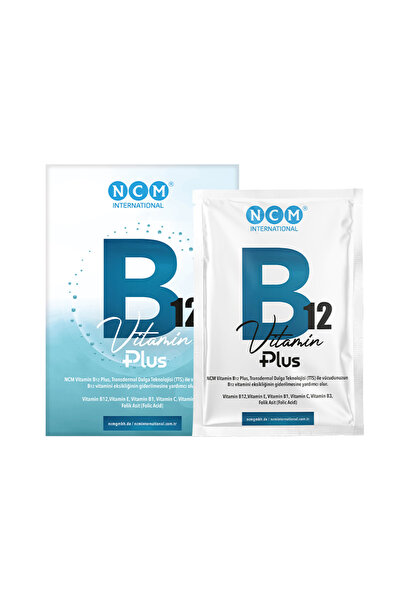 NCM INTERNATIONAL A.Ş. B12 Vitamin Plus (Vitamin B12, Vitamin E, Vitamin B1, ...