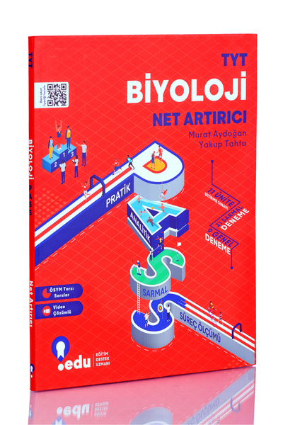 edu eğitim destek uzmanı Edu Yayınları Tyt Biyoloji Net Artırıcı
