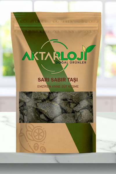 aktarloji 10 Gr Sarı Sabır Taşı / Emziren Anne Sütten Kesme / Aloe Vera