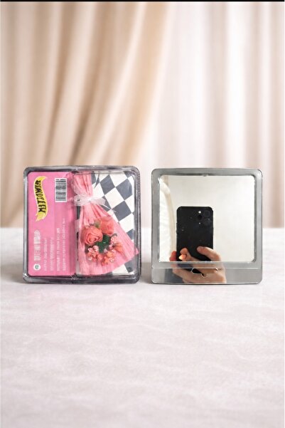 SAHET BUJİTERİ My Flowers Aynalı Solmaz Çiçek – Sevgiliye Anlamlı Buket, Sevg...