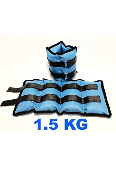 ME&RA SPORT 1.5 kg x 2 Adet toplam 3 kg El ayak ağırlığı kas güçlendirici ağı...