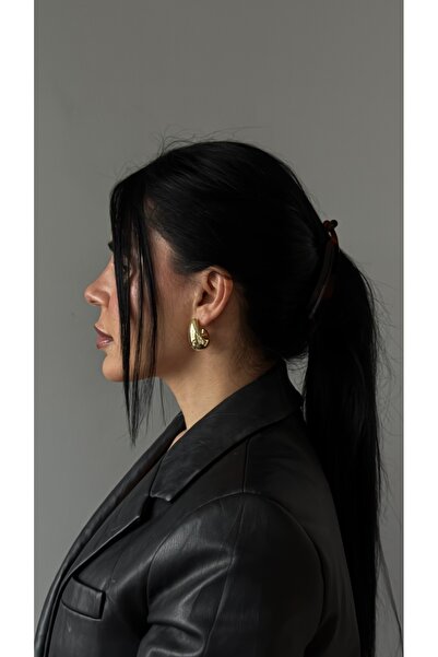 YOYYO Κλιπ μαλλιών με μοτίβο από κεχριμπαρένιο μάρμαρο και μπανάνα - Κλιπ μαλ...