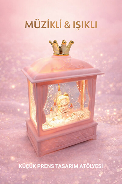 Yağmur Kar Küresi Müzik Kutusu Otomatik Işıklı Müzikli Sevgililer Günü Arkada...