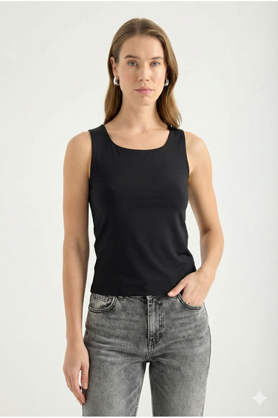 Masha Kate Rayon Thick Strap Top
