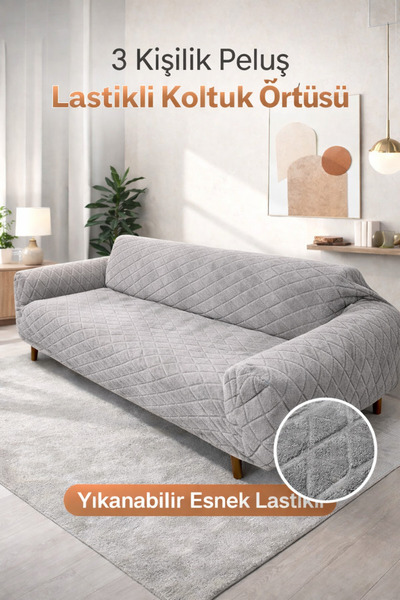 seltenet Husa pentru canapea Welsoft pentru 3 locuri Husa pentru canapea elas...