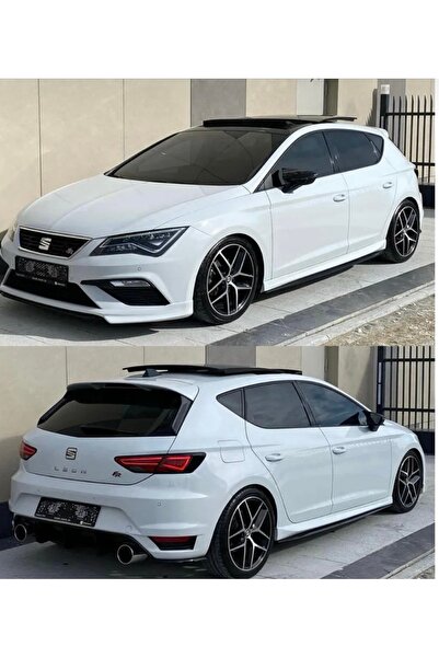 DEMİRTUNİNG Seat Leon Mk3 Mk3,5 Aero Marşpiyel Beyaz Boyalı Lb9a Şeker Beyazı...