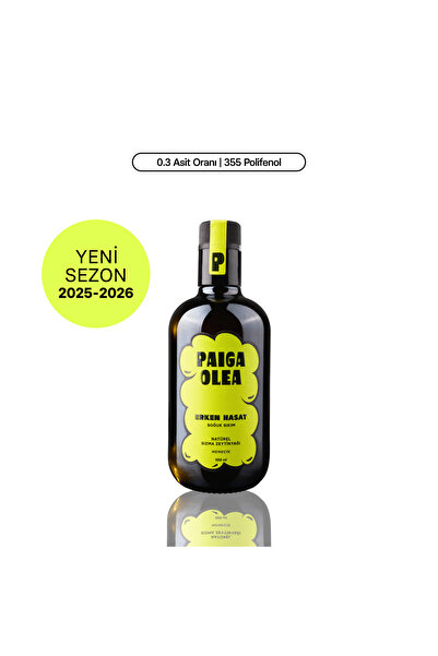 Paiga Olea Erken Hasat Soğuk Sıkım Natürel Sızma Zeytinyağı 500 ml