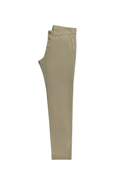 Kiğılı Pantaloni din Lycra Canvas / Chino cu croială standard