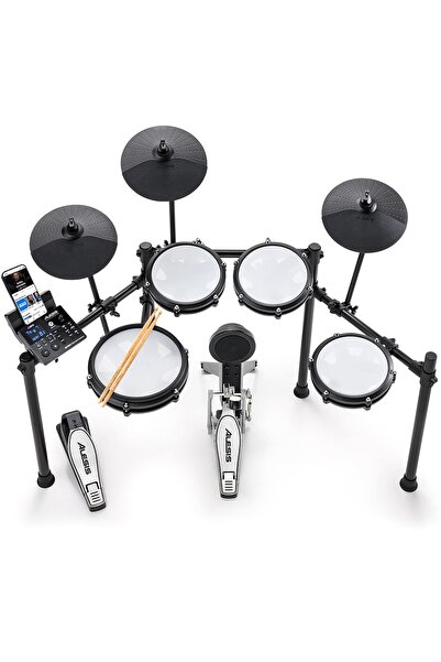 Hepta Collection Alesis Nitro Max Kit - Elektronik Davul Seti, Dijital Bateri...