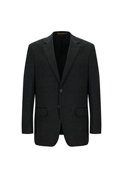 Abdullah Kiğılı 4 Drop Relaxed Fit Rahat Kesim İtalyan Kaşmir Ceket