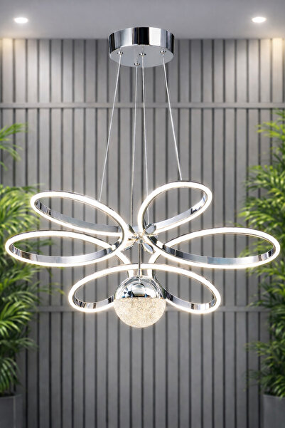 Luna Lighting Suyolu Krom Mutfak Salon Oturma Yatak Odası Modern Metal Led Be...