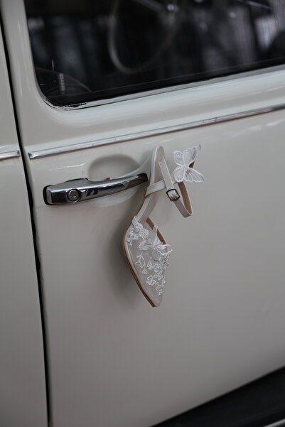 millkandcookie NELY Gelin , Söz , Nişan Topuklu Ayakkabısı