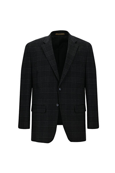 Abdullah Kiğılı Klasik Ekose Kaşmir Ceket
