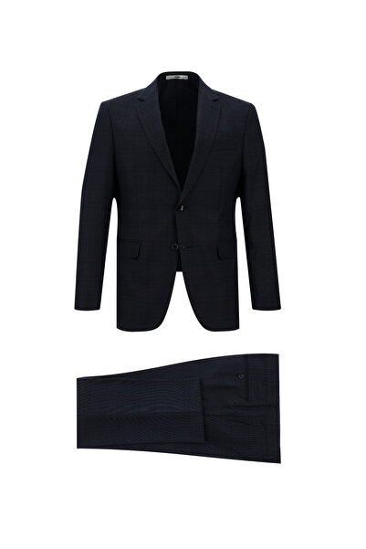 Kiğılı 7 Drop slim fit Dar croială Costum în carouri