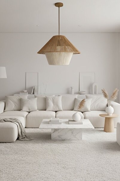 afralya home Rustik Tarz Bohem avize Makrome avize Salon avize Yatak Odası Av...