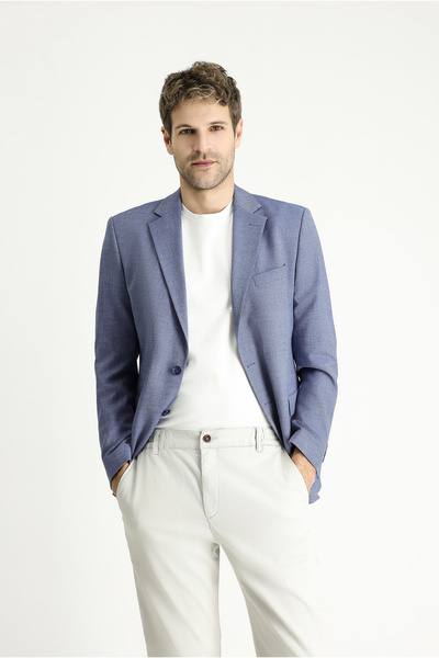 Kiğılı 7 Drop Slim Fit Jachetă cu model clasic