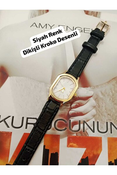 Brality موديل ريترو فينتاج... ساعة يد نسائية... حافظة ذهبية مينيمال.. حبل بنم...