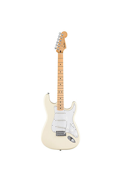 FENDER 0266220505 Standard Stratocaster Elektro Gitar (Olympic White) | Akçaa...