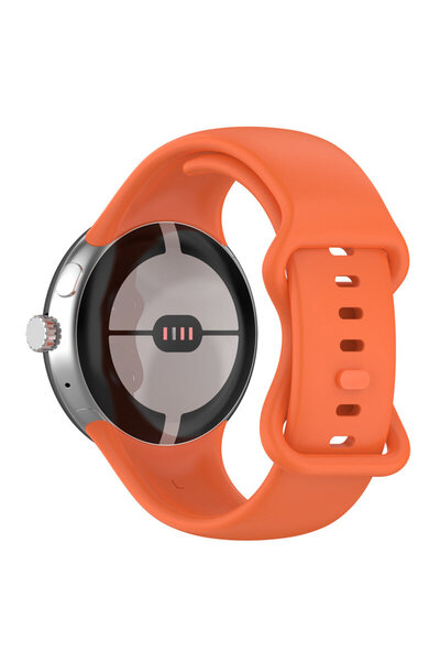 Techsuit Curea Techsuit pentru Google Pixel Watch 3, 41 mm, portocalie, W031