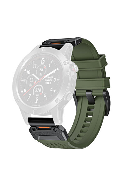 Techsuit Garmin Fenix 3 Strap, Green