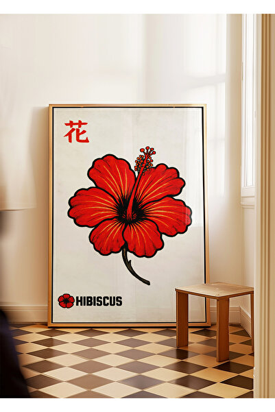 ARTHOUSECOLLECTIVE Hibiscus - Botanical / Bathroom / Wc Collection - Unframed...