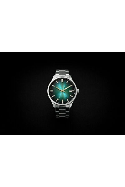 MEKKANMODA Çift Renk Kadran Çelik Kordon Erkek Kol Saati