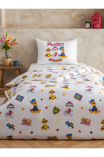 LC Waikiki Mixed Paw Patrol Printed Children's Duvet Cover Set 100% Cotton