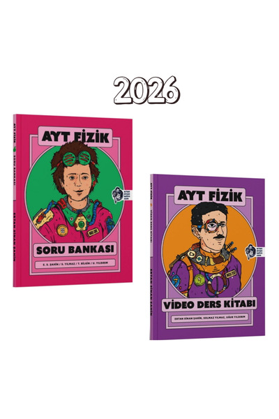 Krallar Karması 2026 Ertan Sinan Şahin AYT Fizik Soru Bankası ve Video Ders K...