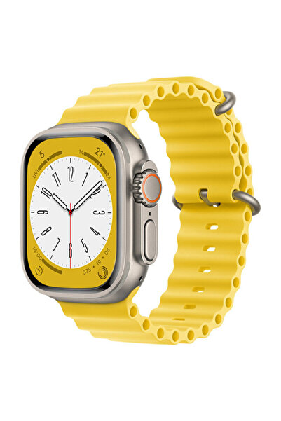 Techsuit Apple Watch 1 38mm Strap, Yellow