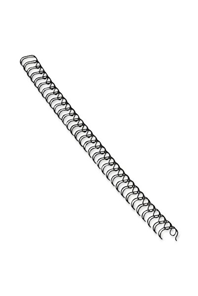 Fellowes Метален пръстен за подвързване 14 мм, черен, за 101–130 листа, стъпк...