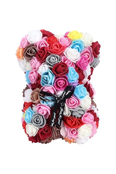 OEM Teddy Bear Made of Soap Roses, Eliandeco®