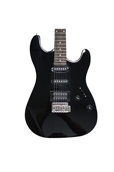 Angel AEG06-BK Siyah Elektro Gitar | SG Tipi Gövde Agresif Rock Tonu