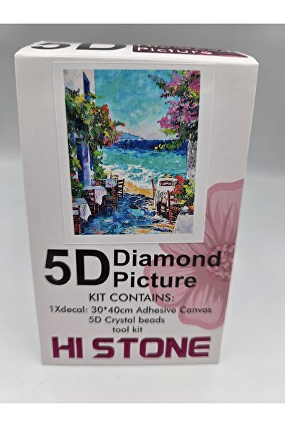 DUCK HOBY 30x40 Boncuklu Taşlı Mozaik Elmas Goblen Pano Tablo Resim Puzzle Dı...