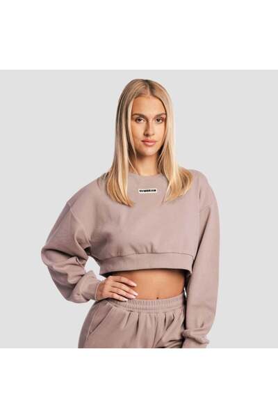 GymBeam Hanorac scurt Aura pentru femei, Roux