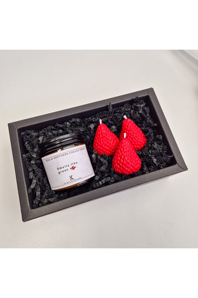 Creative Kappa Set cadou lumânări parfumate din ceară de soia- Smells like gr...