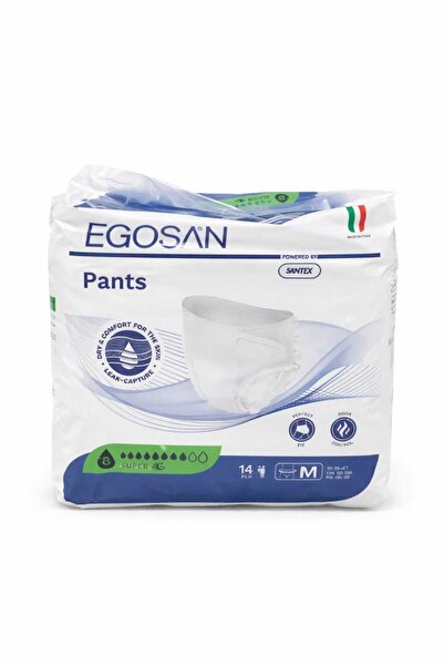 EGOSAN Scutece pentru adulți Panty SUPER M Absorbție 1650ml 14 buc