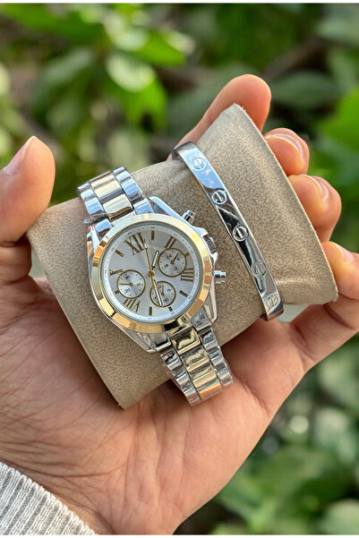 Tulpar Trendy Model Women's Wristwatch in a Special Box with a Bracelet Gift