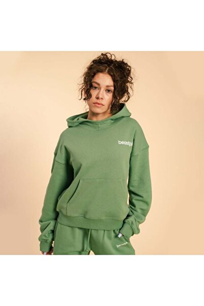 GymBeam Hanorac Serenity pentru femei Olivine - BeastPink