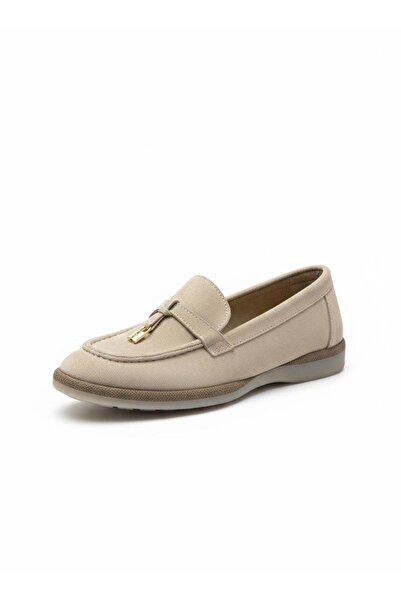 guijarro Masculine Lines, Feminine Touch: Women's Loafer with Gold Charm Detail