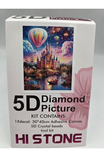 DUCK HOBY 30x40 Boncuklu Taşlı Mozaik Elmas Goblen Elmas Boyama Puzzle Dıamon...