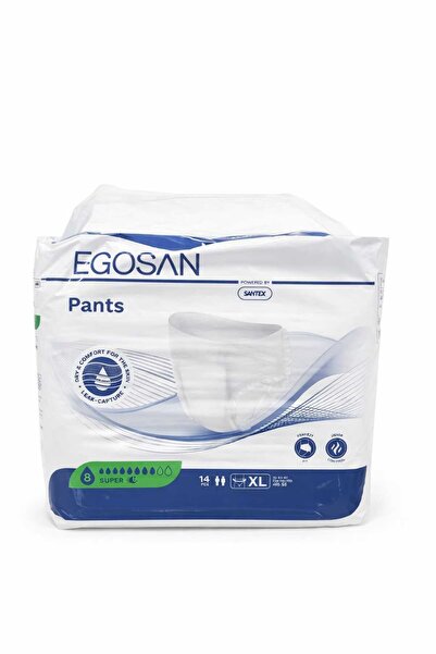 EGOSAN Scutece pentru adulți SUPER XL, absorbție 1950 ml, 14 buc.