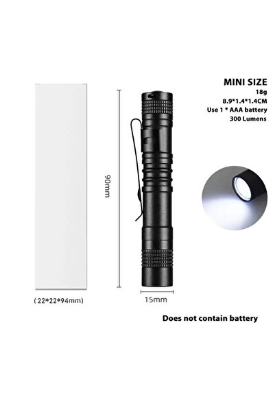 Choice Fixed Focus short-1PC 1-4PCS Mini Portable LED Pen Light Pocket Ultra ...