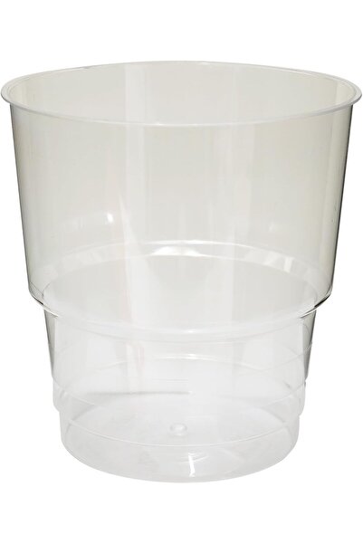 Ideal Pack Crystal Plastic Cups – 50 Pcs per Pack | Clear Disposable Drinking...