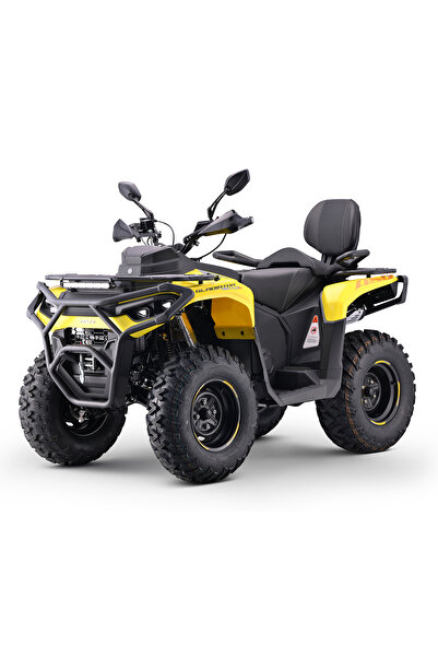Asix ATV Gladiator 300cc, roti 12 inch, culoare galben/gri, neinregistrabil