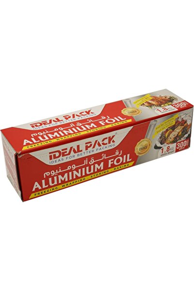 Ideal Pack Aluminium Foil, 30cm, 1.8Kg, Silver