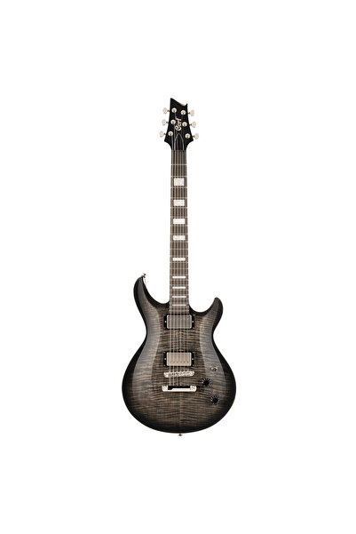 CORT M600 TBB Elektro Gitar - Trans Black Burst | Alevli Akçaağaç Kaplama, Pu...