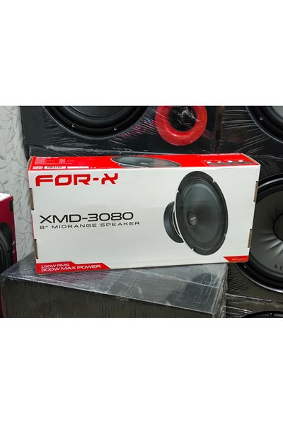 For-X XMD - 3080 20 cm Midrange Takım 300W - 150rms